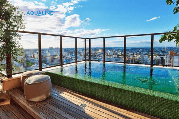 hồ bơi mini có đáng đầu tư: đầu tư hồ bơi mini để mang lại lợi ích như tiết kiệm diện tích 