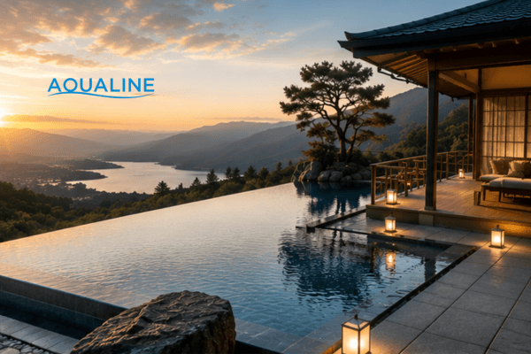 hồ bơi phong cách Nhật Bản 