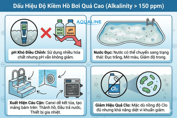 độ kiềm hồ bơi