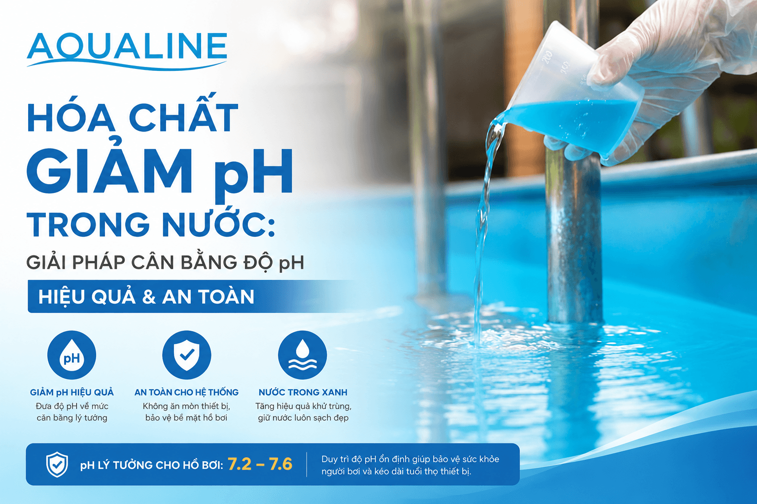 Hóa Chất Giảm pH Trong Nước