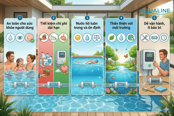 lợi ích khi sử dụng máy điện phân muối